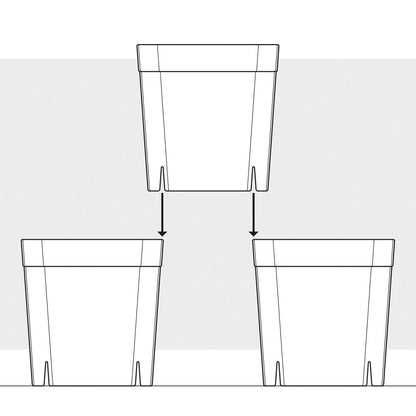 FlexiFlora – Modulares Pflanzsystem | 8er Set